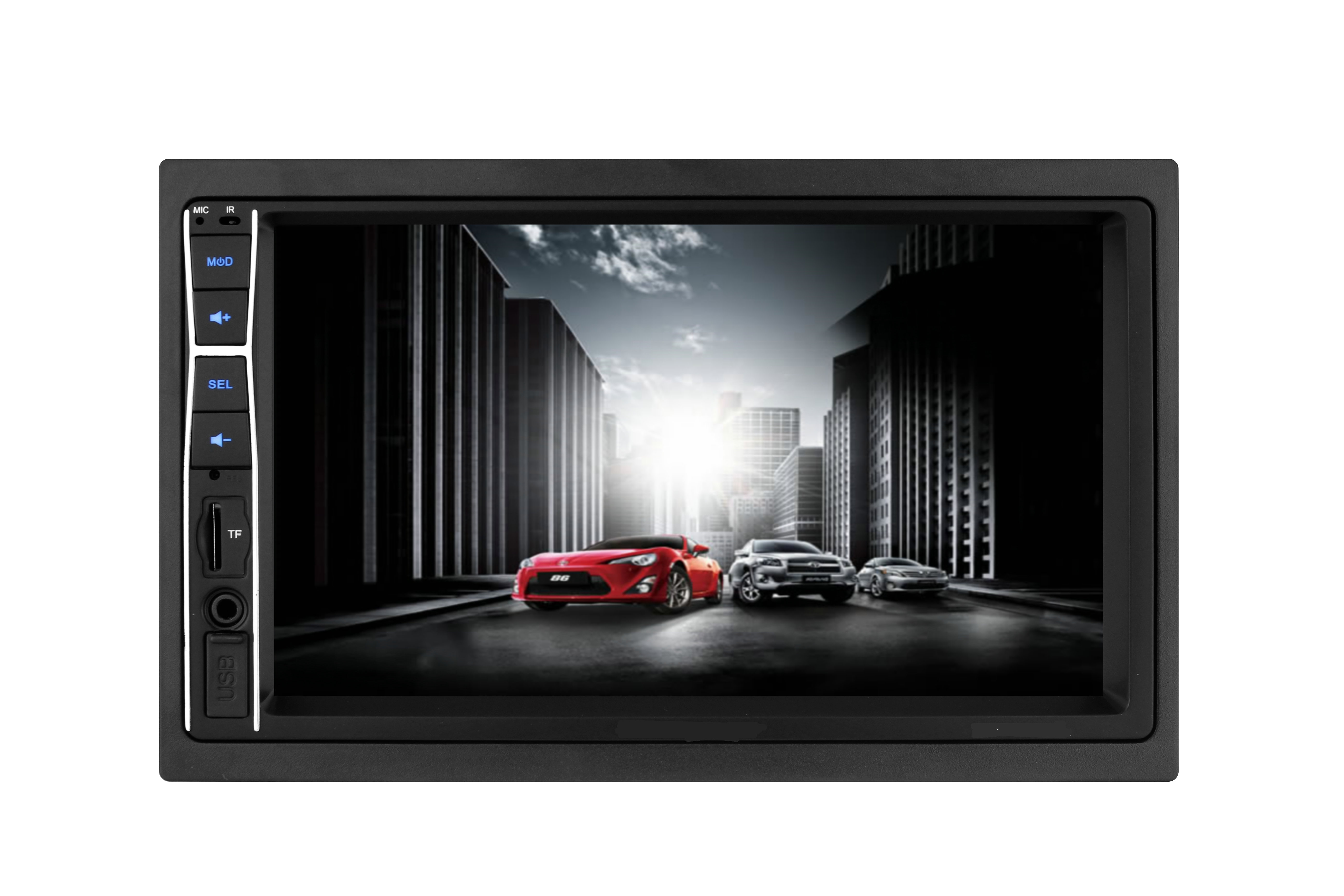  2DIN  USB/MP3/SD  CD/DVD-   7"  Bluetooth- Skylor AVH-7010